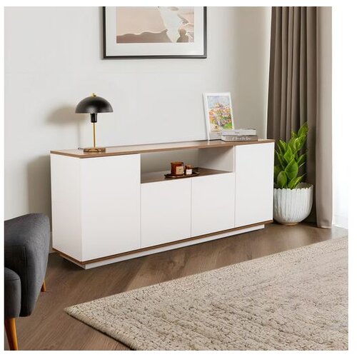 Hanah home Konzolni sto Arista, 180x75x44,5 cm, Bijela Cene