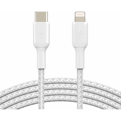 Belkin Boost Charge Lightning to USB-C Bijela 2 m USB kabel Slike