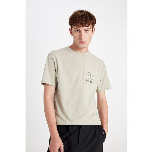 Defacto Rick And Morty Regular Fit Crew Neck Short Sleeve T-Shirt Cene