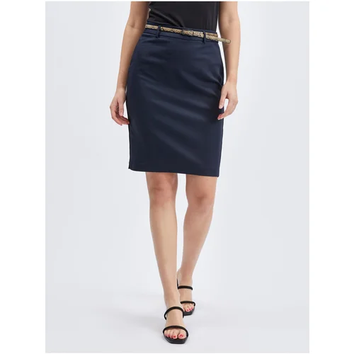 Orsay Dark blue ladies pencil skirt - Ladies