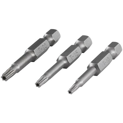 Wolfcraft Set bitov Solid safety - Torx z vratom (TX 10/15/20, 50 mm, 3 -del.) Cene