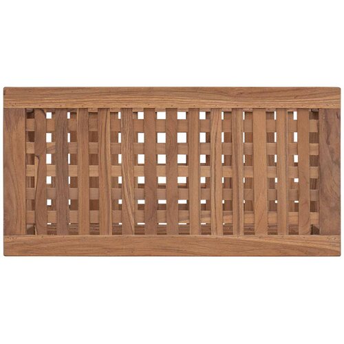  Stolić za kupatilo Prirodna 60 x 30 x 45 cm Čvrsto teak drvo Slike