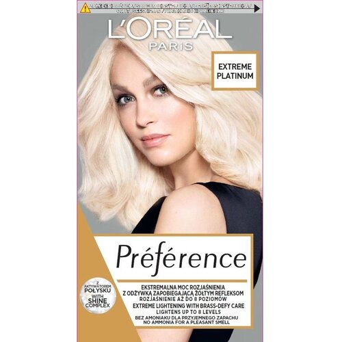 L´Oréal Paris Préférence Le Blonding barva za lase odtenek Ultra Platinum 1 kos Cene