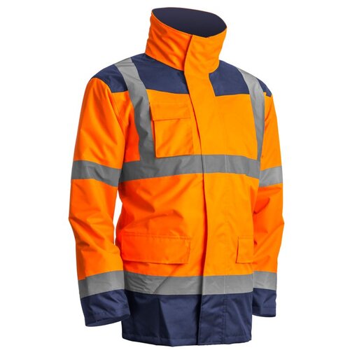  4u1 signalizirajuća za&amp;scaron;titna Hi-viz parka KANATA narančasto-plava Slike