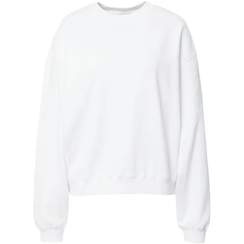 WEEKDAY Sweater majica bijela