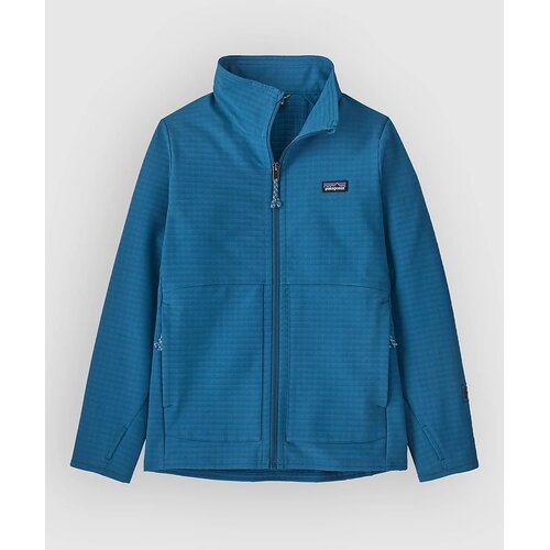 Patagonia R1 Techface Kids Jacket aquatic blue Cene