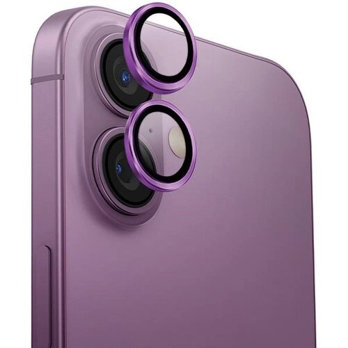 Uniq CAMERA GLASS ALUMINIJASTA ZAŠČITA ZA LEČE ZA IPHONE 16 16 PLUS ROZA, (21911519) Cene