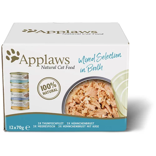 Applaws Adult konzerve miješano pakiranje 12 x 70 g - Supreme izbor (4 vrste)