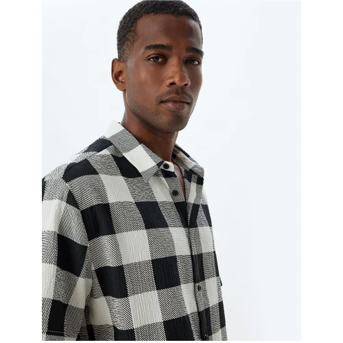 Koton Lumberjack Shirt Long Sleeve