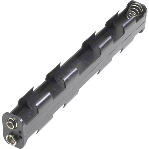 Goobay 12475 nosilec baterij 6x Mignon (AA) hitrosklopni priključek (D x &Scaron; x V) 158 x 25.8 x 16.8mm Držalo za baterije D za 6 Mignon baterij (D x &Scaron; x, (20641633) Cene