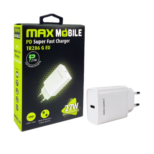 Max Mobile strujni punjač PD TR-286 - 27 W Slike