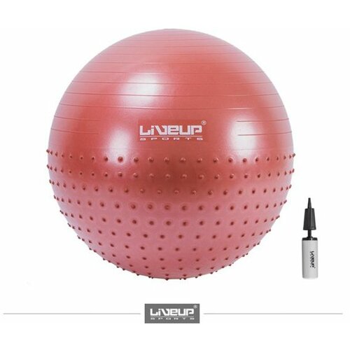 Liveup lopta za pilates i masažu + ručna pumpa - LS3569 Slike