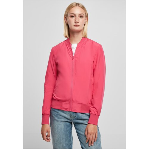 UC Ladies Women's Light Bomber Jacket Hibiscus Pink Cene