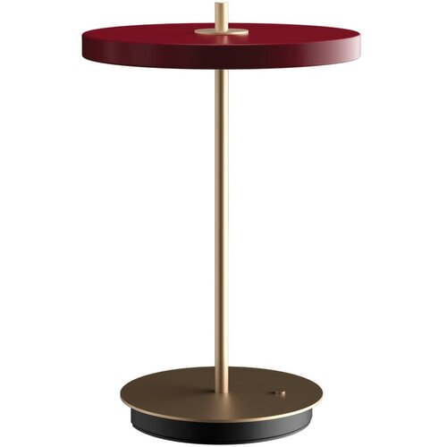 UMAGE Crvena LED stolna lampa s mogućnosti zatamnjivanja s metalnim sjenilom (visina 31 cm) Asteria Move &amp;ndash; Slike