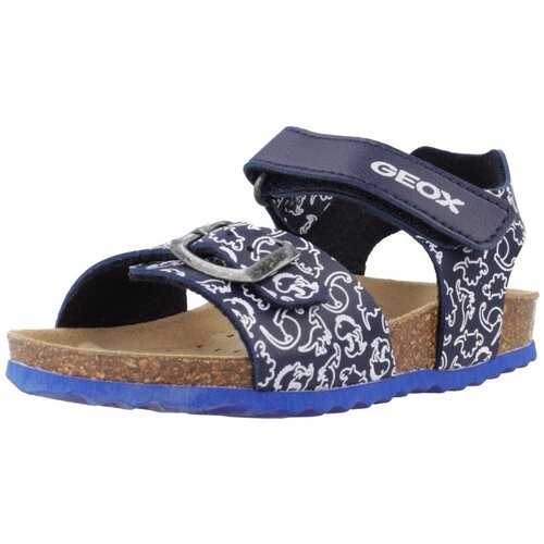 Geox Sandali & Odprti čevlji B SANDAL CHALKI BOY Modra Cene