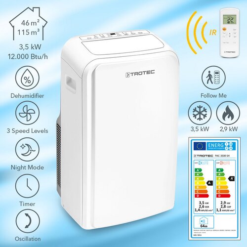 Trotec mobilna klima PAC 3500 SH Slike