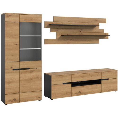 Livetastic DNEVNI REGAL, hrast artisan Cene
