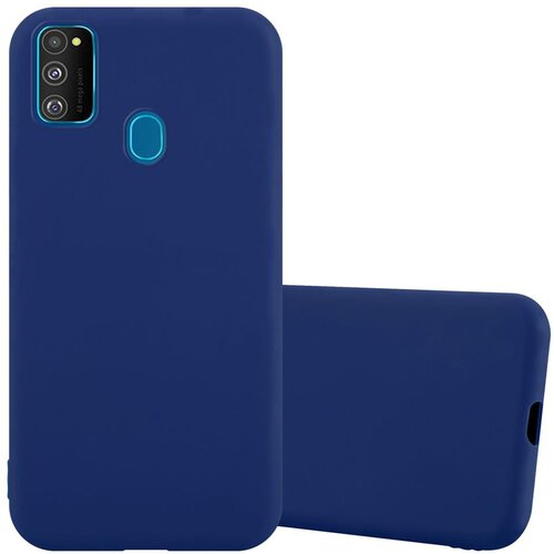 Cadorabo Case, združljiv s Samsungom v Candy Tarmno Blue - za&amp;scaron;čitna prevleka iz fleksibilnega silikona TPU, (20569371) Slike