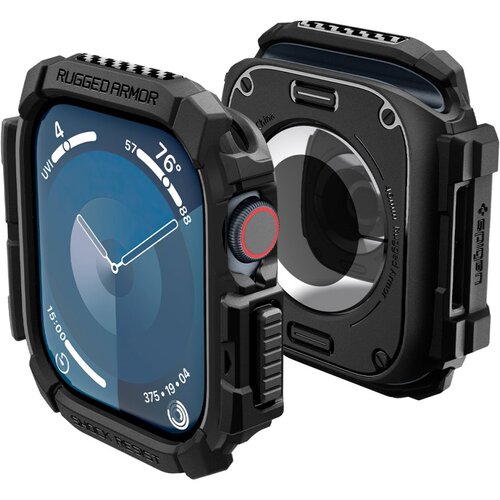 Spigen RUGGED ARMOR CASE ETUI ZA APPLE WATCH 10 46MM MAT ČRNA, (21971419) Cene