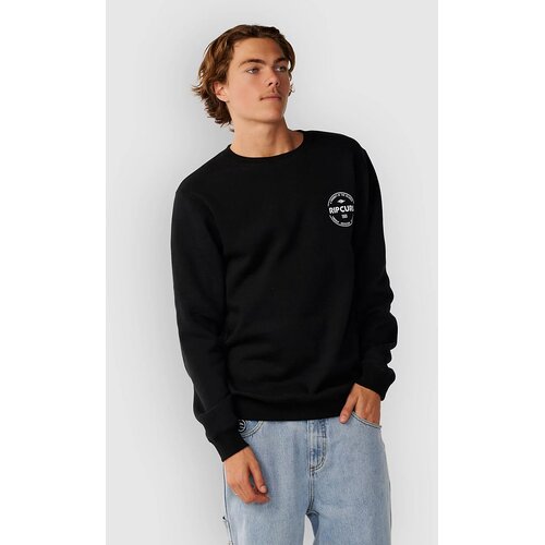 Rip Curl Staple Crew Pulover black Slike