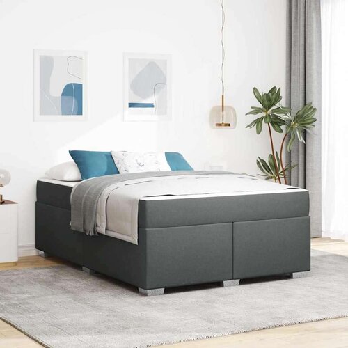  Krevetna konstrukcija Ostalo Tamno siva 140 x 200 cm tkanina Slike