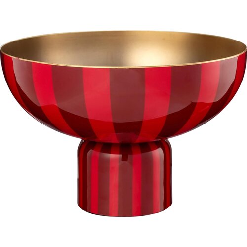 Pip Studio Stripes - skleda, 30 x 20 cm - Dark Red Cene