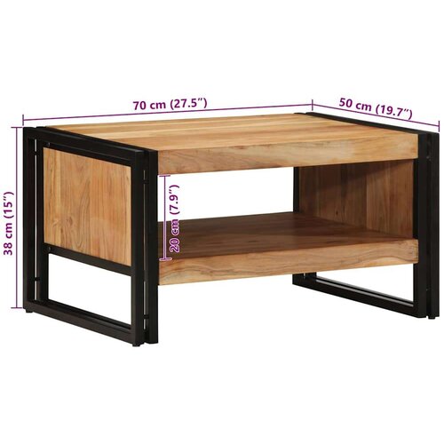  za kavu 70x50x38 cm puno drvo bagrem Slike
