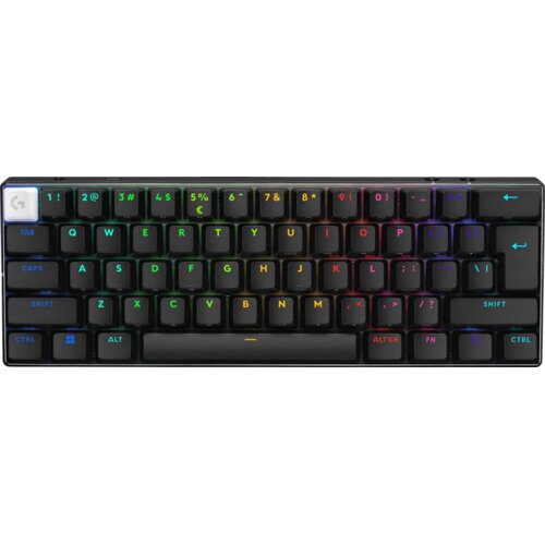 Logitech G PRO X 60 LIGHTSPEED Wireless Gaming Keyboard (Tactile) - BLACK - US INT'L - 2.4GHZ/BT - EMEA28-935 - TACTILE SWITCH Cijene