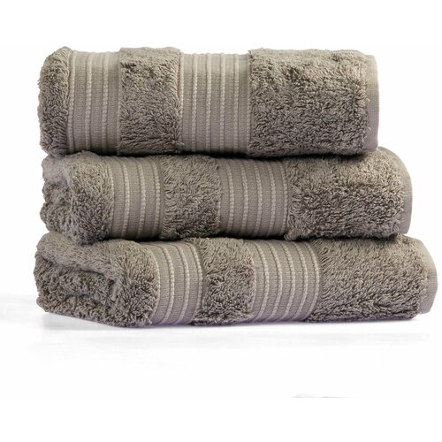 Lessentiel Maison london - grey grey towel set (3 pieces) Cene