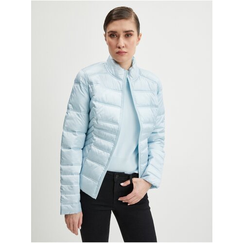 Guess Light blue womens double-sided quilted jacket Janis - Ladies Cene