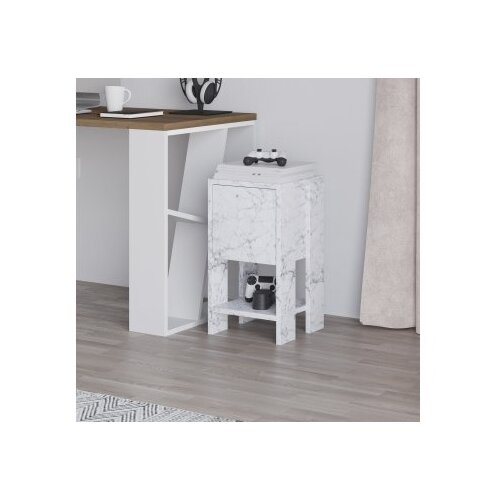 Hanah home noćni stočić ema carrara marble Slike