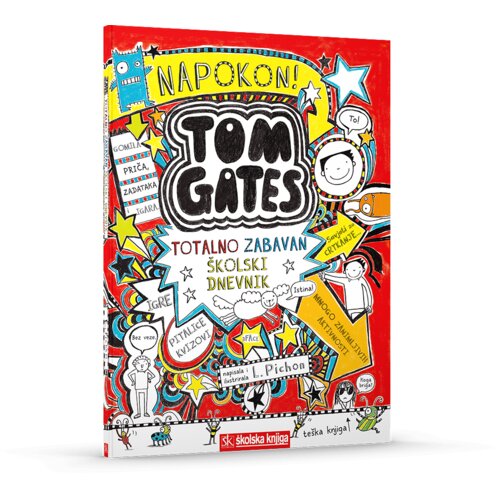 &amp;Scaron;kolska knjiga Tom Gates &amp;ndash; Totalno zabavan &amp;scaron;kolski dnevnik Slike