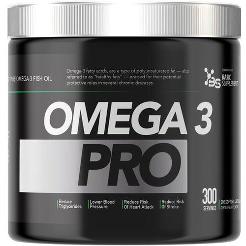 Basic Supplements Omega-3 masne kiseline PRO 300 Cene