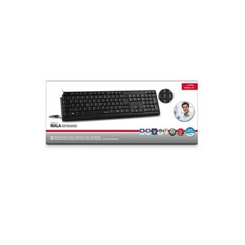 Speedlink USB Niala black US SL-640001-BK-US tastatura Slike