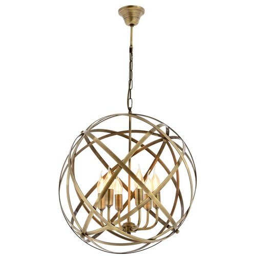 Opviq Luster AV-4183-6E, 90cm, 50 cm, 6xE14, zlato Cijene