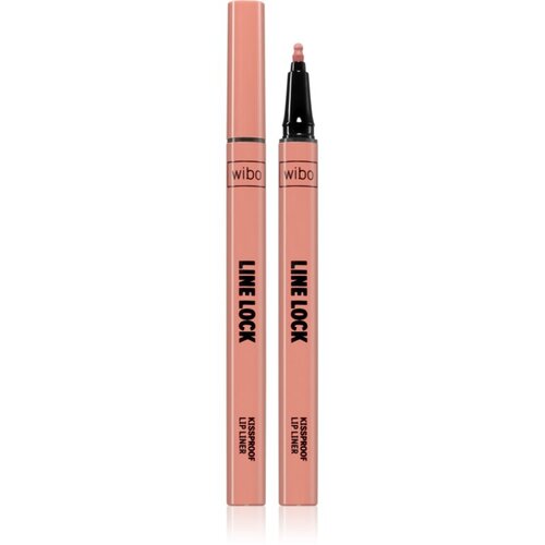 Wibo Line Lock Kissproof Lip Liner flomaster za ustnice za dolgoobstojen učinek odtenek 02 Barely Legal 1 kos Cene