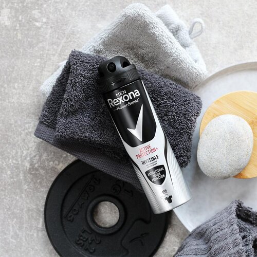 Rexona Men Active Protection+ Invisible 48H antiperspirant deodorant v spreju 150 ml za mo&amp;scaron;ke Slike