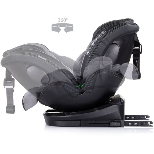 Chipolino Hypnotic Cloud STKHYP0252CL Autosjedalica 40-150 cm, Isofix, Sivo Slike