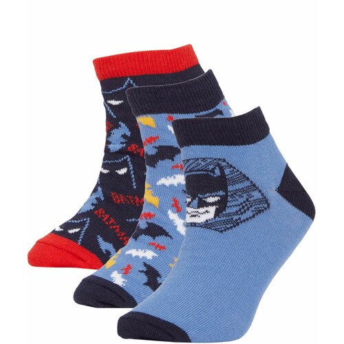 Defacto Boy Batman Licensed Cotton 3 Pack Short Socks Slike