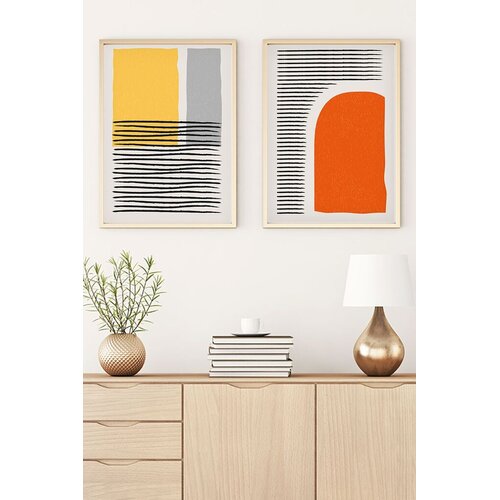 WALLXPERT Uramljena slika Huhu51, 35x50 cm , 2 dijela Cijene