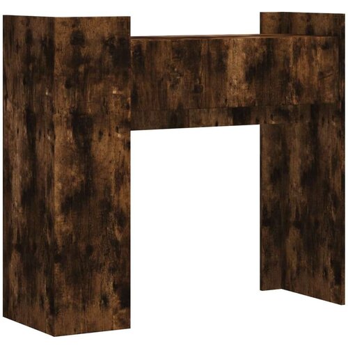  Konzolni stol boja hrasta 100x35x90 cm konstruirano drvo Slike