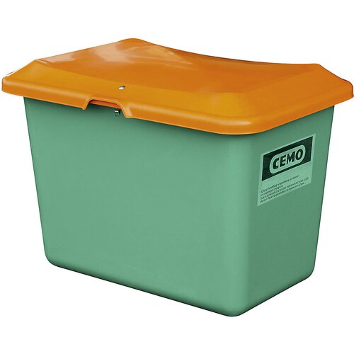 Cemo Posoda za posipni material iz umetne mase s steklenimi vlakni, prostornina 100 l, brez odprtine za odvzemanje, zelen zaboj Cene