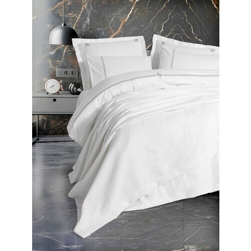 Lessentiel Maison Komplet posteljine Guher, 240x220 cm, Beli Cene