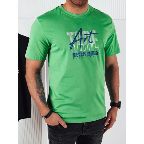 DStreet Men's T-shirt with print, green Cene
