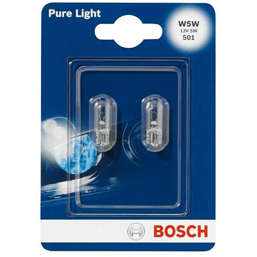 Bosch Infracrvena žarulja Pure Light W5W (W5W, 5 W, 12 V, 2 Kom.) Slike