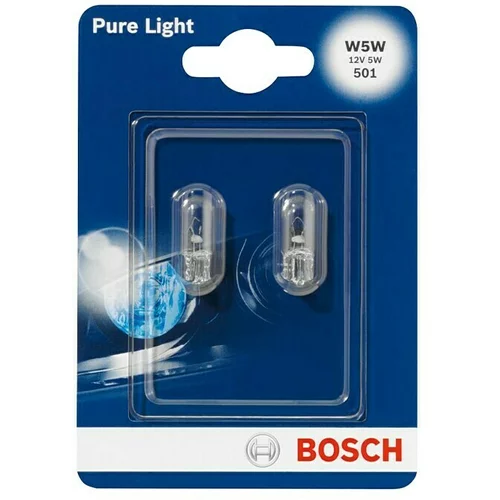 Bosch Infracrvena žarulja Pure Light W5W (W5W, 5 W, 12 V, 2 Kom.)