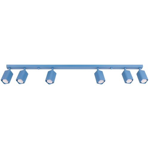 Sollux Lighting Stropna svetilka RAYO 6L azurna, (5000499670) Slike