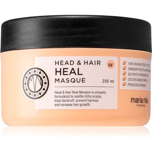 Maria Nila Head &amp;amp; Hair Heal Masque maska protiv peruti i opadanja kose s UV filterom 250 ml Slike