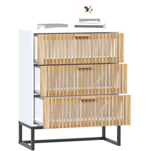VidaXL Komoda bijela 60 x 30 x 75 cm od konstruiranog drva Slike