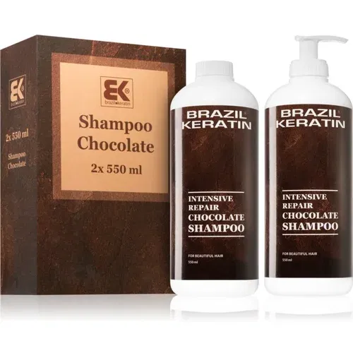 Brazil Keratin Chocolate Intensive Repair ekonomično pakiranje (za oštećenu kosu)